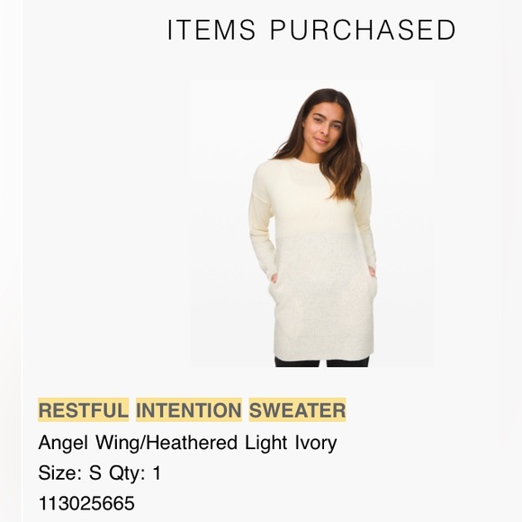 Lululemon Restful Intention Sweater - Picture 15 of 15